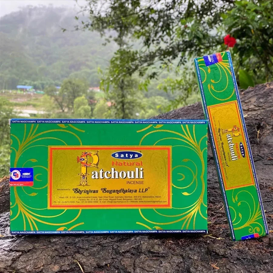 15g Indian Thread Incense – Natural Plant Incense for Bedroom, Office, Air Purification, Meditation & Aromatherapy
