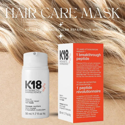 5/1pcs K18 Leave-In Molecular Keratin Repair Hair Mask – Deep Treatment to Soften & Restore Damaged Hair and Scalp