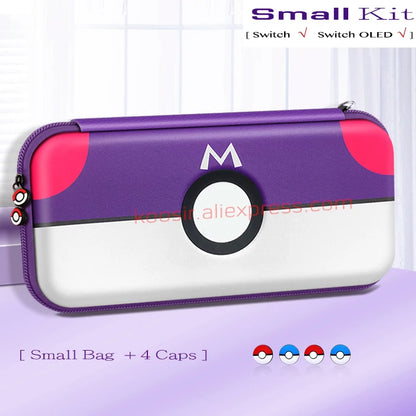 Cute Carrying Case for Nintendo Switch — Hard Shell Storage & Shoulder Bag for Switch OLED Console & Accessories
