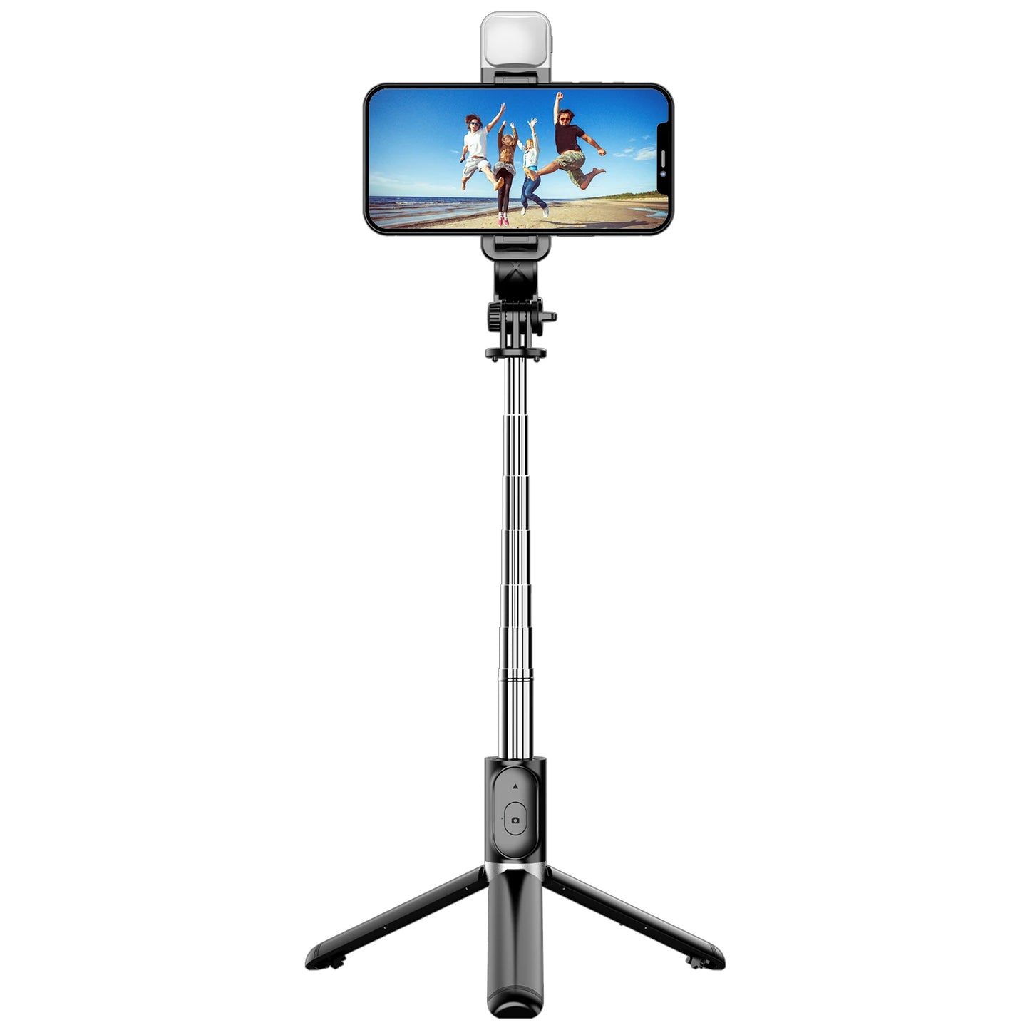 Portable 41 Inch Selfie Stick Phone Tripod: Extendable Stand with Wireless Remote, 360 Rotation - Compatible with iPhone