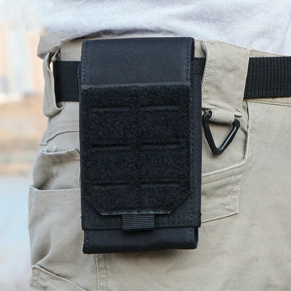 Waterproof Tactical Waist Bag – EDC Tool Pouch for Mobile Phone, Military Sport, Hunting & Travel