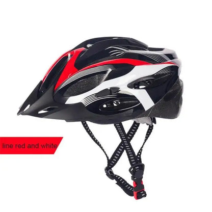 Carbon Fiber Texture MTB Helmet – Adult Mountain Bike & Cycling Safety Cap, EPS Foam Motorcycle Hat for Men & Women