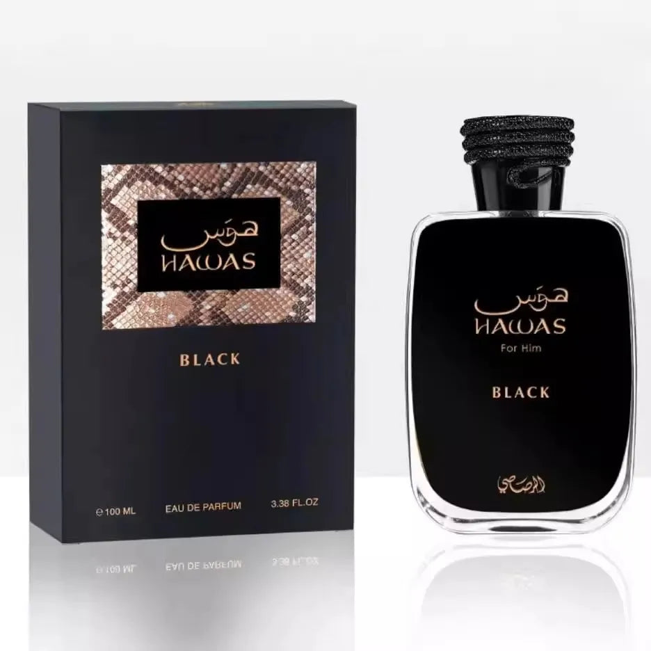 Hawas Perfume for Men – Long-Lasting Gentleman Eau de Parfum Spray, High-Quality Male Cologne Fragrance