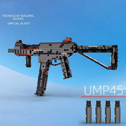 Military Series UMP45 Submachine Gun Building Block Toy – Compatible with Lego, Kids Birthday Gift