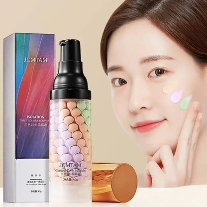 Hydrating Makeup Primer BB Cream – Breathable Non-Sticky Face Foundation, Deep Moisturizing Skin Brightening Base for Smooth Flawless Finish