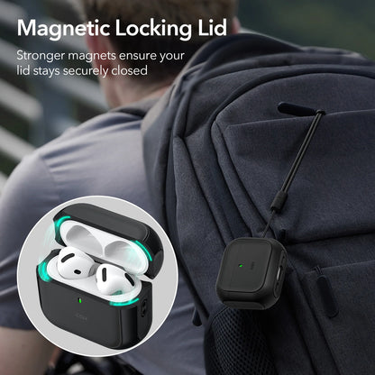 ESR MagSafe Case for AirPods 4th Gen (2024) – Drop Protection Cover with HaloLock for AirPods Pro 1st/2nd Gen (2023/2022)