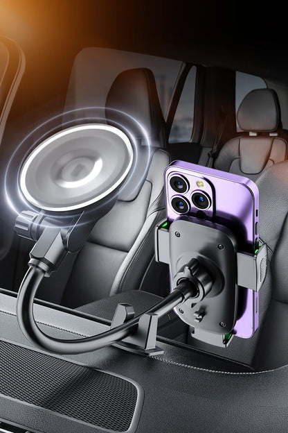 Car Phone Holder – Suction Cup Mount for Windshield, Dashboard & Window, Compatible with Cars and Trucks