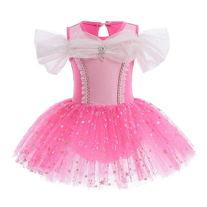 Girls Ballet Tutu Dress - Sequined Princess Party Costume for Dance & Stage Performances
