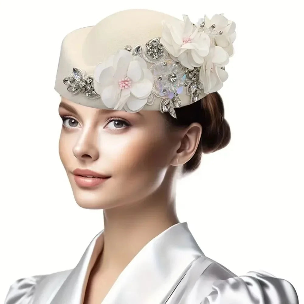 African Turban Headtie Hat - Floral Soft Head Wrap for Women, Church, Party & Casual Wear
