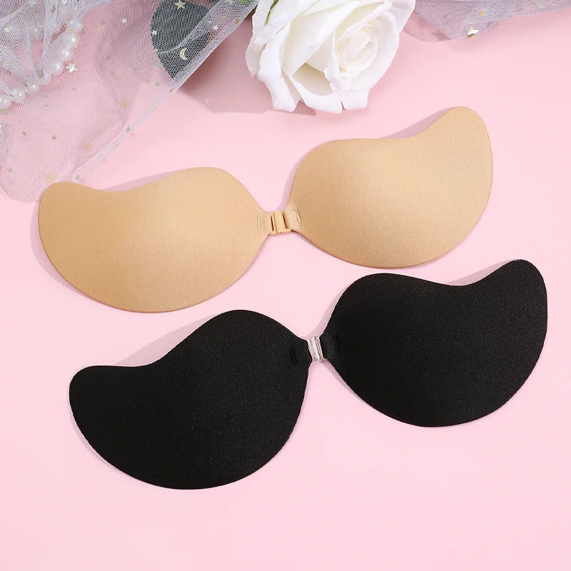 Invisible Stick-On Lift Bra for Women – Strapless Seamless Push-Up Anti-Convex Lingerie Accessory