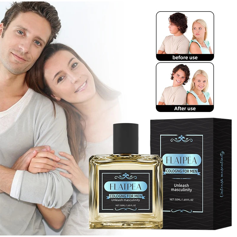Men's Pheromone Perfume Cologne – Raw Attraction & Confidence, Long-Lasting Irresistible Scent, 100ml