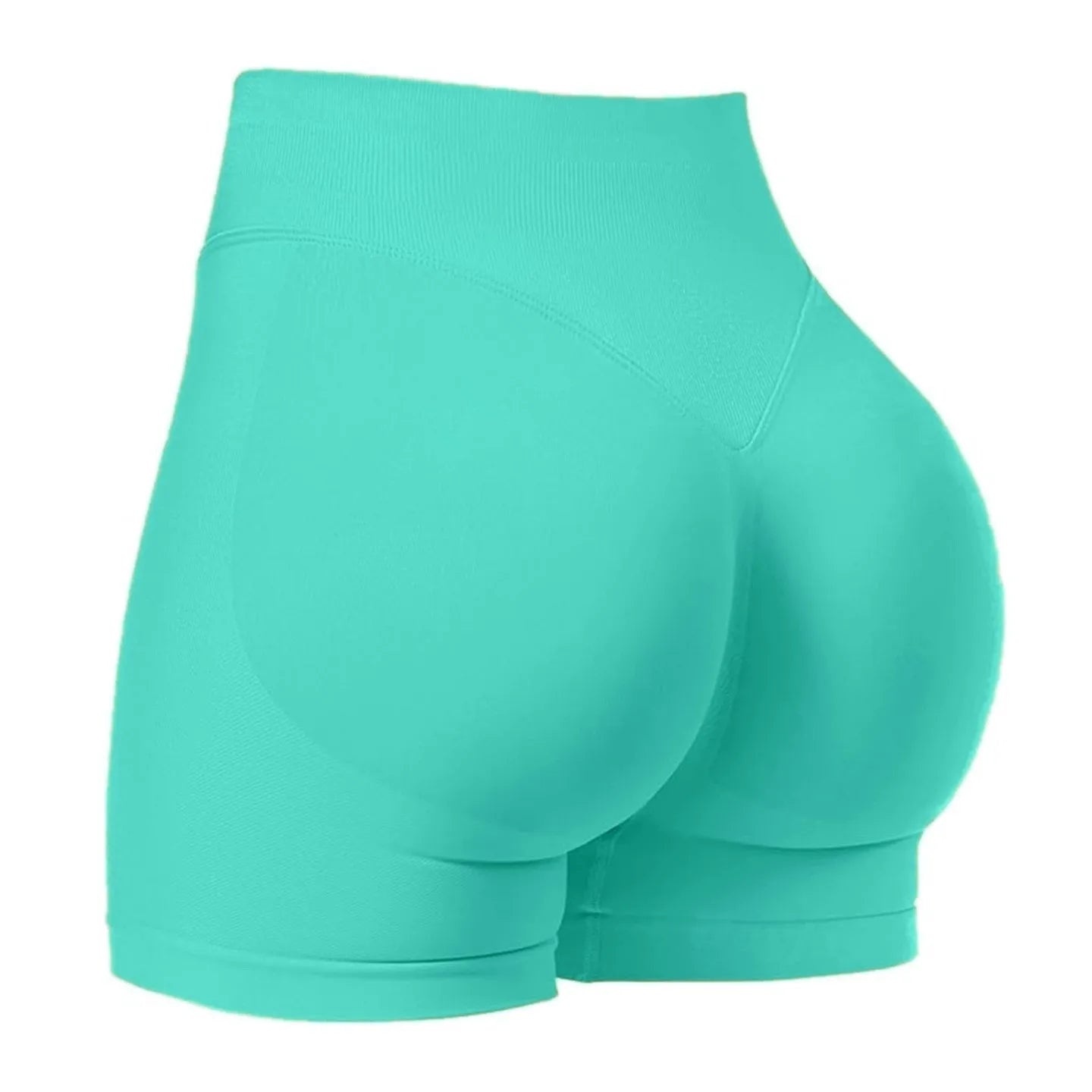 Women’s Summer Low-Waist Seamless Shorts – High-Stretch Gym, Yoga, Running & Cycling Shorts