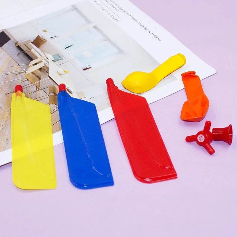 1/10PCS Air Balloon Helicopter Toy – Outdoor Flying Helicopter Balloon Set for Kids, Birthday & Children’s Day Party Gift