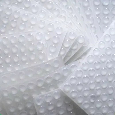 18–100Pcs Soft Silicone Anti-Slip Bumper Pads - Rubber Furniture Feet, Cabinet Dampers, Drawer & Door Cushion Protectors