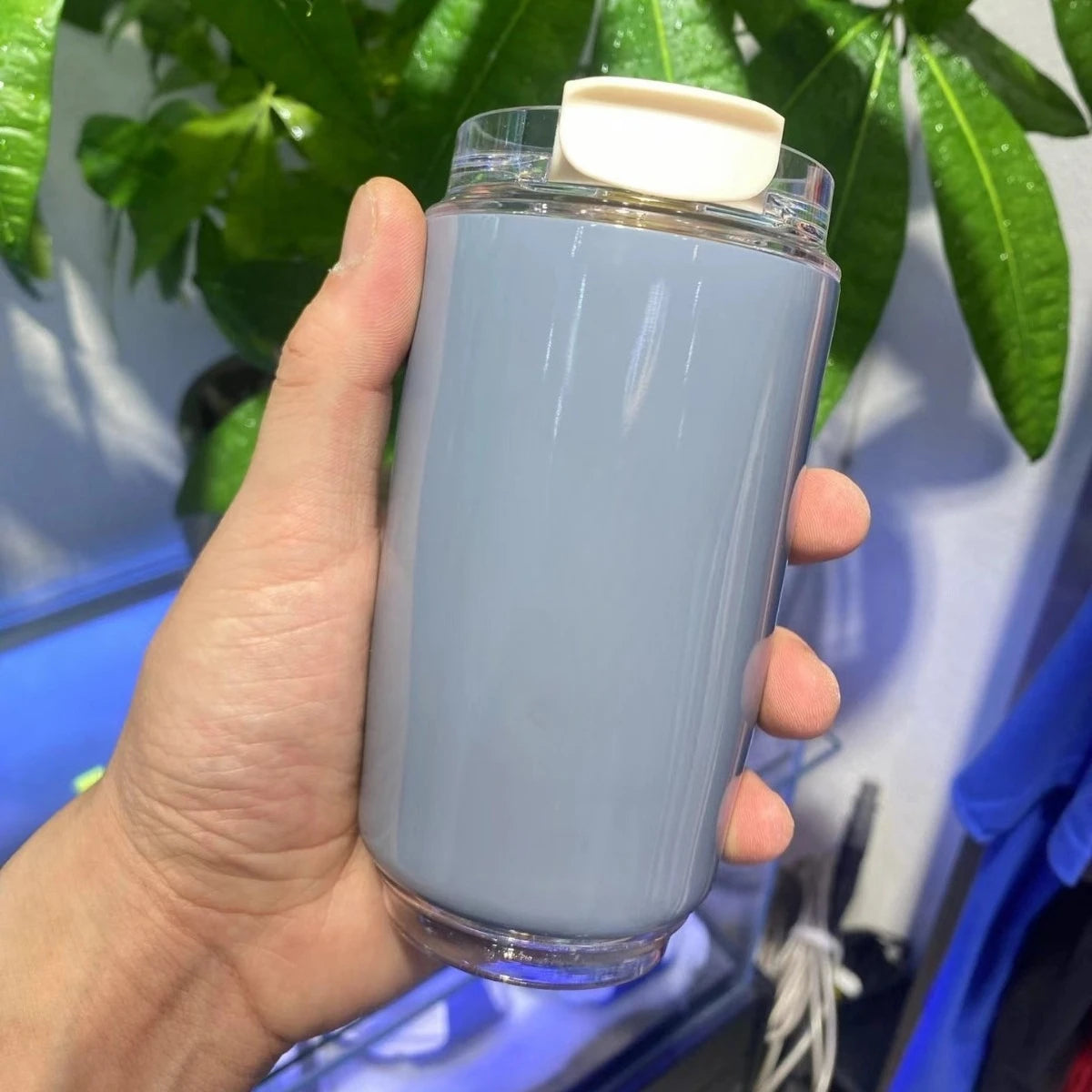 Vacuum Insulated 240ml Car Travel Coffee Cup – Double Wall Thermos Bottle for Hot & Cold Temperature Retention