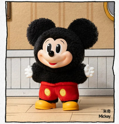 Genuine Pop Mickey Family Keychain Blind Box – Cute Vinyl Anime Figure Decoration Collectible Kid Gift Series