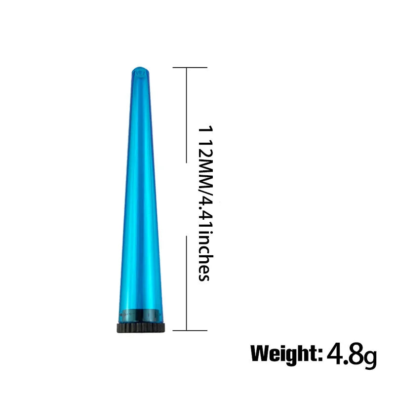 5pcs 112mm King Size Airtight Tubes - Waterproof Smell Proof Storage Containers