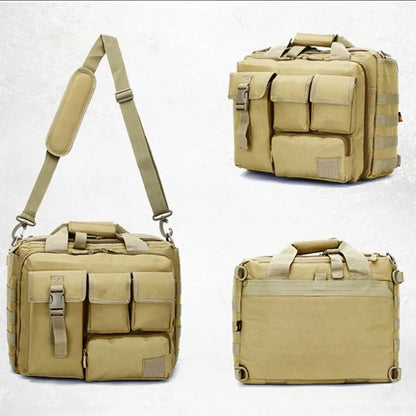 New Tactical Molle Backpack – Nylon Messenger Shoulder Bag, Laptop Briefcase, Outdoor
