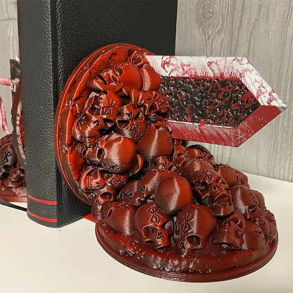 Non-Slip Berserk Bookends – Dragon Slaying Knife Resin Bookstop, Decorative Ornament for Reading Desk, Home & Gift