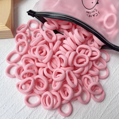 20/50PCS Kids Elastic Hair Bands – Girls Sweets Scrunchie Rubber Bands for Children Hair Ties & Headbands