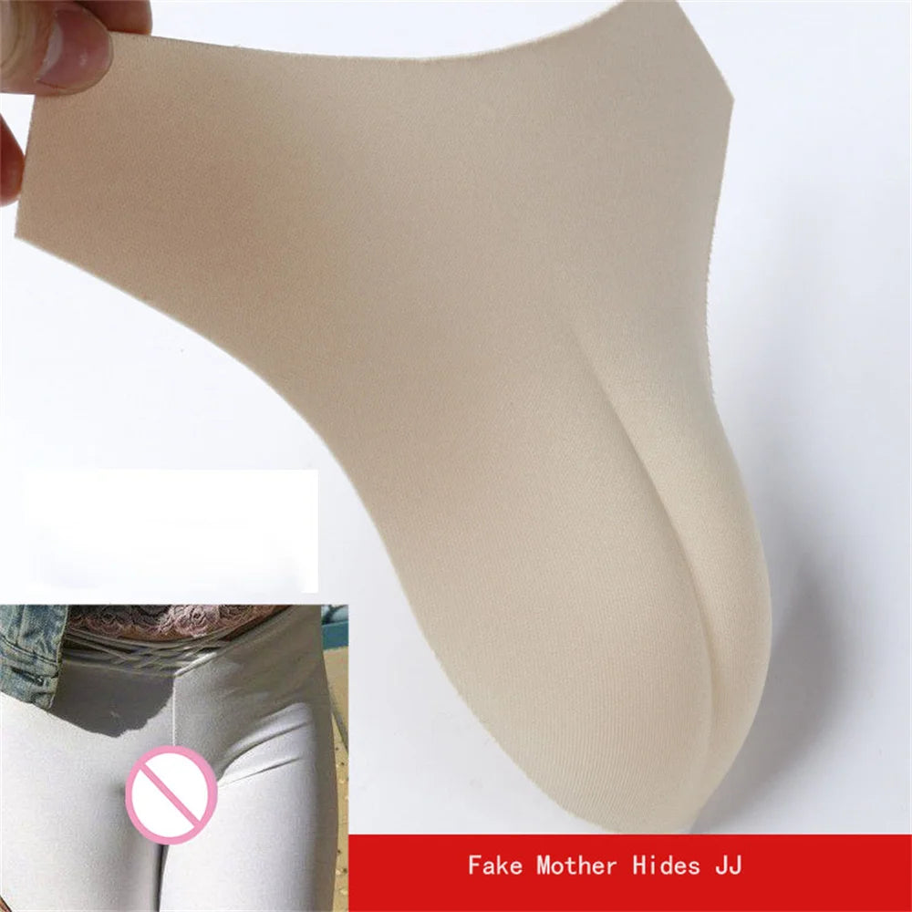 Men’s Body Shaping Padded Gaff Panty – Smooth Silhouette Underwear Insert for Crossdressing & Performance Wear