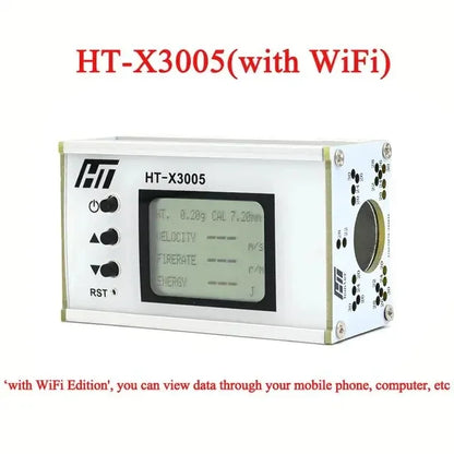 Shooting Speed Meter – Ball Velocity, Energy Measurement, Bullet Speed Tester with Backlight LCD Chronograph