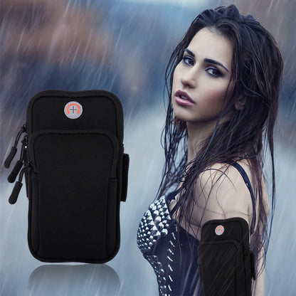 Waterproof Sports Arm Bag: Running Mobile Phone Pouch for Men & Women - Jogging Outdoor Fitness Accessory
