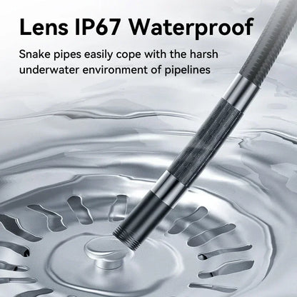 360° Articulating Borescope Camera - LED Endoscope Inspection Tool for Android & iOS Phones