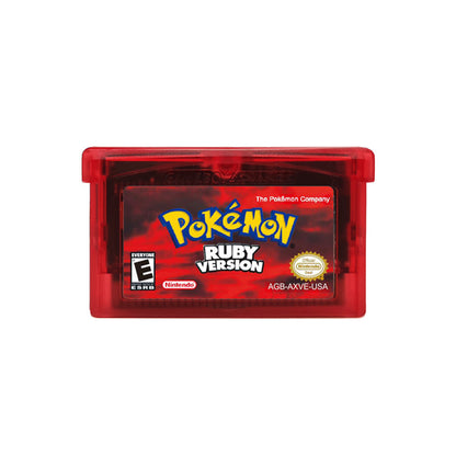 Pokemon Series Game Cartridge | GBA/NDSL/NDS/GBM/GBA SP Memory Card for Nintendo