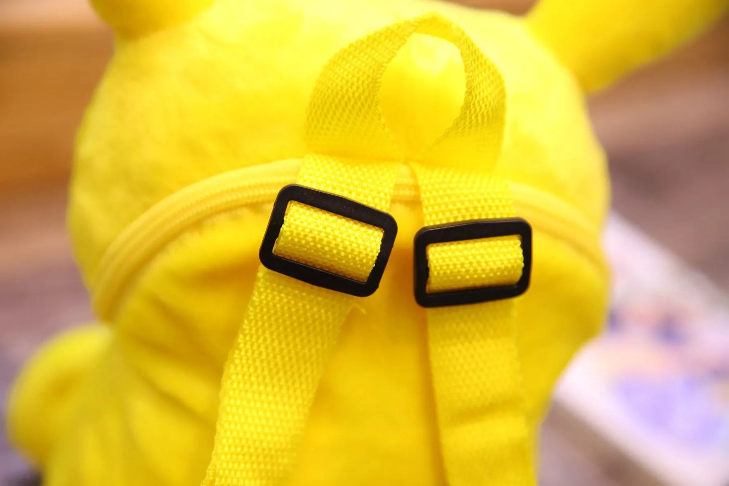 Pikachu Plush Backpack — Pokémon Peluche Stuffed Toy Schoolbag, Cute Cartoon Gift for Kids