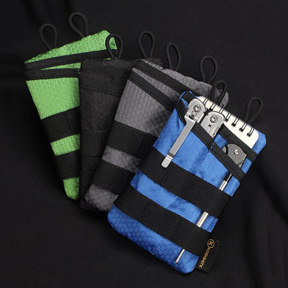 Mini EDC Tactical Pouch – Multifunctional Outdoor Hunting Tool & Key Card Storage Bag