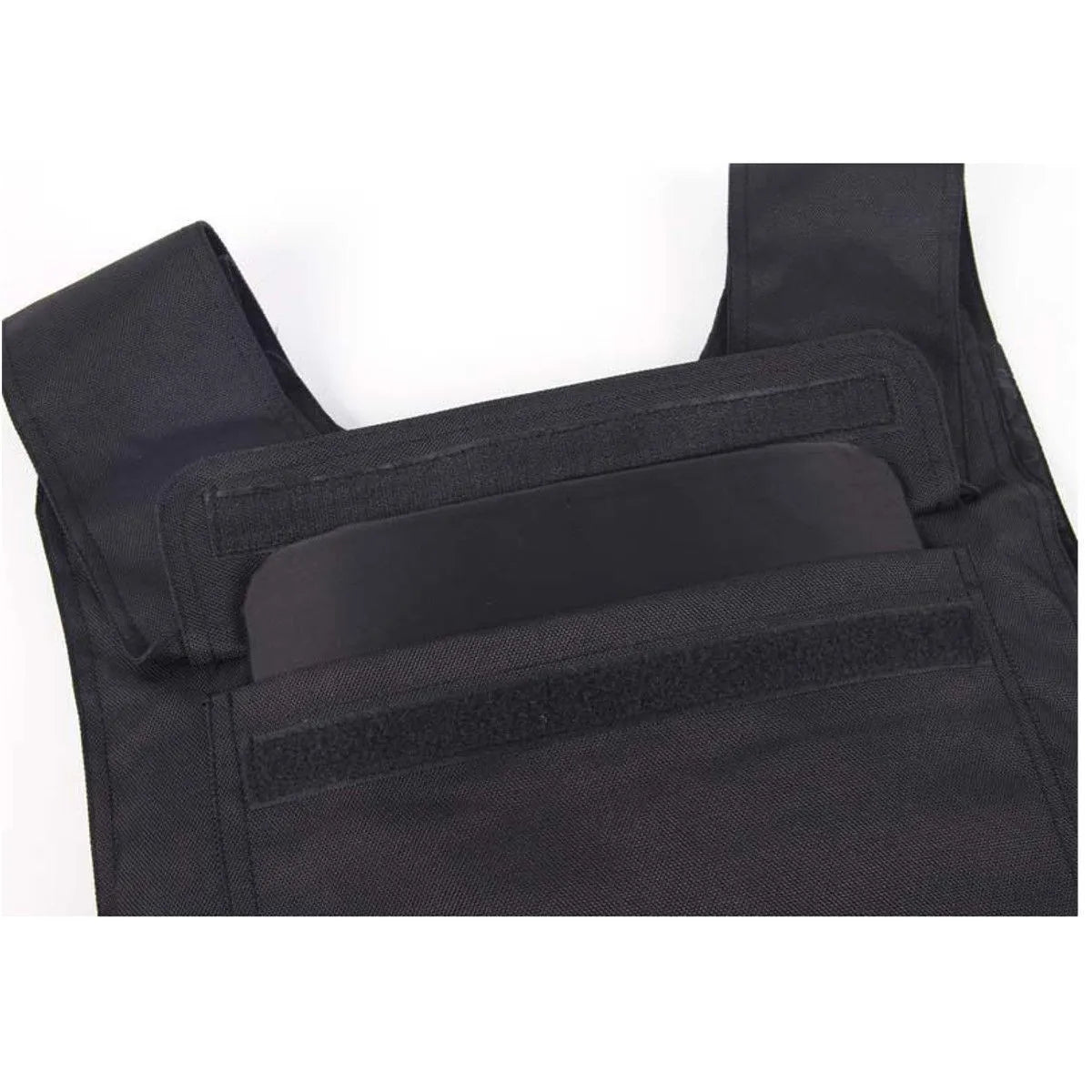 Tactical Bulletproof Steel Plate – NIJ IIIA Stand-Alone Ballistic Body Armor Stab-Proof Composite Plate for Safety Vests