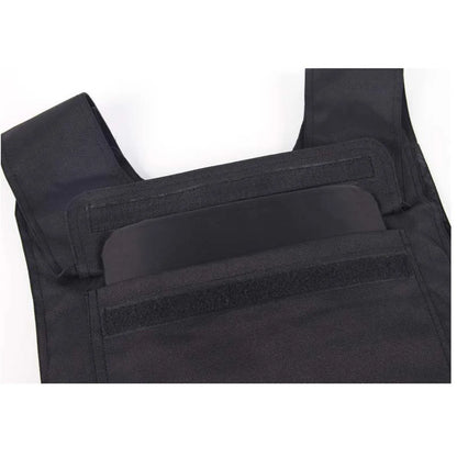 Tactical Bulletproof Steel Plate – NIJ IIIA Stand-Alone Ballistic Body Armor Stab-Proof Composite Plate for Safety Vests