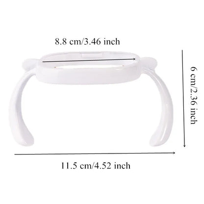 BPA-Free Classic Newborn Bottle Grip Handle – Compatible Silicone Handles for Hegen Bottle, Baby Feeding Accessories