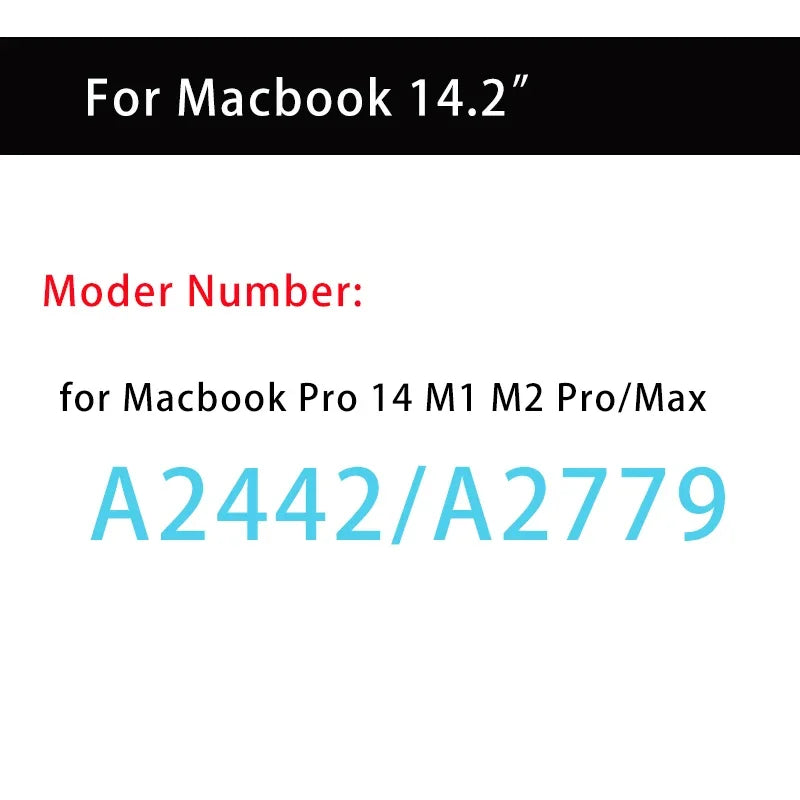 HD Clear Laptop Screen Protector — Soft Film for MacBook Pro & Air 13", 14", 15", 16" (M1 & M2, Pro & Max)