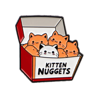 Cute Cat Enamel Pin — Cartoon Animal Lapel Brooch for Backpacks, Cosplay & Kids Gifts
