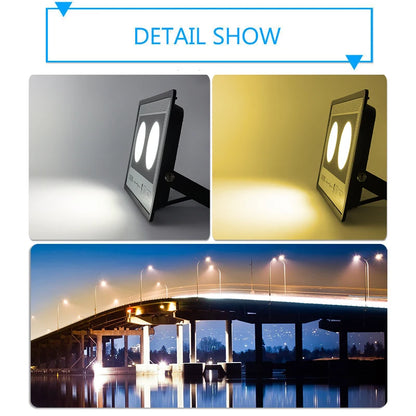LED Flood Light - 50W-500W IP65 Waterproof Outdoor Spotlight for Garden, Street & Security Lighting