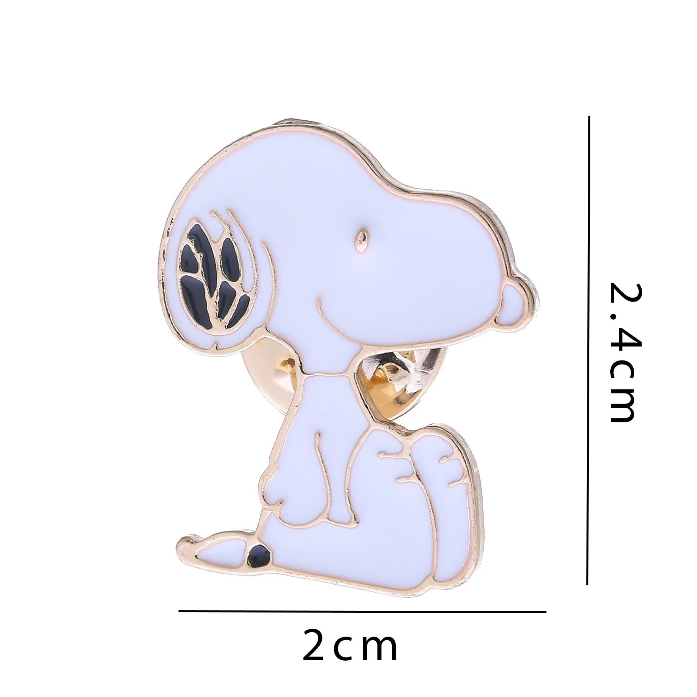 7 Pcs Kawaii Snoopy Brooch Set | Cartoon Anime Alloy Pins for Clothes, Bags & Accessories