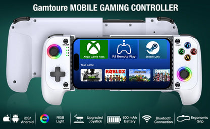 BEBONCOOL MC100 Telescopic Gamepad | Wireless Bluetooth Phone Controller for iOS & Android PUBG COD