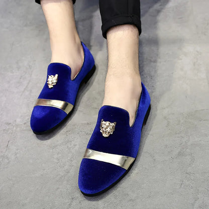 Men’s Luxury Slip-On Loafers - Italian Style Casual Party Dress Shoes Sizes 37-48