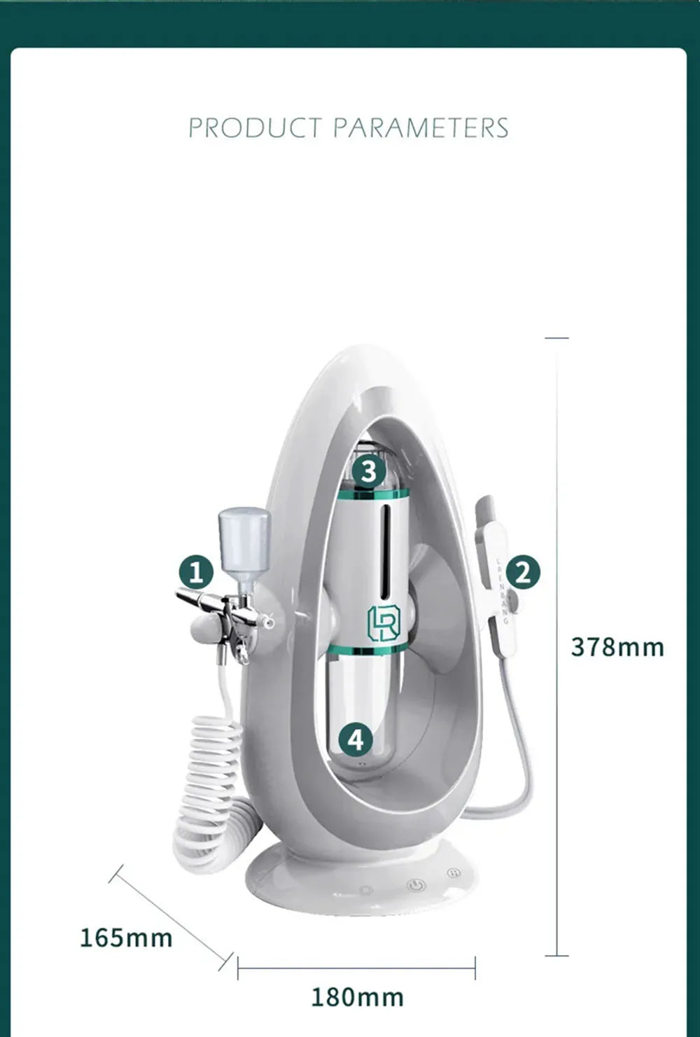 New Peeling Beauty Device – Small Bubble Oxygen Injection Hydra Dermabrasion Aqua Facial Cleaner for Blackhead Removal