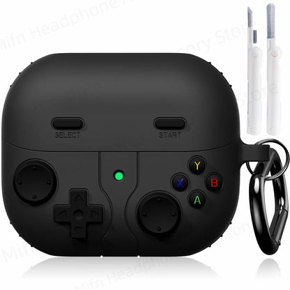 3D Gamepad Silicone Case for Galaxy Buds 3/3 Pro – Protective Cover with Keychain for Men