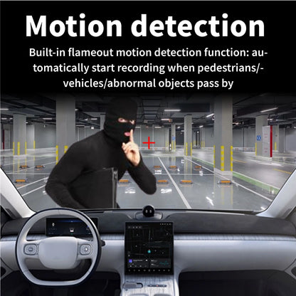 3-Channel Dash Camera 1080P HD - Front, Interior & Rear View Recorder with Night Vision & Loop Recording