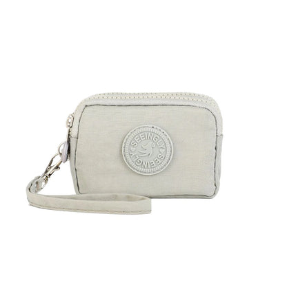 Women’s Three-Layer Nylon Wallet – Large Capacity Waterproof Oxford Cloth Coin Purse, Portable Korean Style