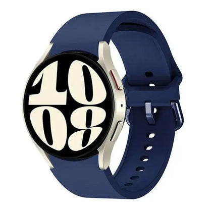 Samsung Galaxy Watch Silicone Sport Band - Replacement Strap for Galaxy Watch 4, 5, 6, 7, 5 Pro and Classic 40mm, 44mm, 45mm