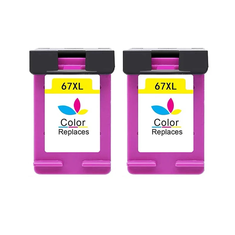 HP 67XL Compatible Ink Cartridge – High Yield Replacement Ink for HP Envy 4140, 4152, 4155, 4158, 1225, 2732, 2752, 2774, 6052 & 6055 Printers