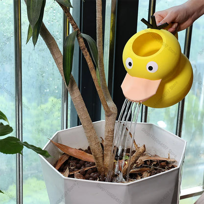 3D Printed Anime Pokémon Psyduck Watering Can – Cute Garden Plant Irrigation Tool for Outdoor Gardening