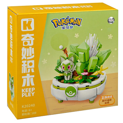 New Anime Pokémon DIY Building Block Toys – Pikachu, Sylveon, Togepi Cartoon Figures for Home Decoration