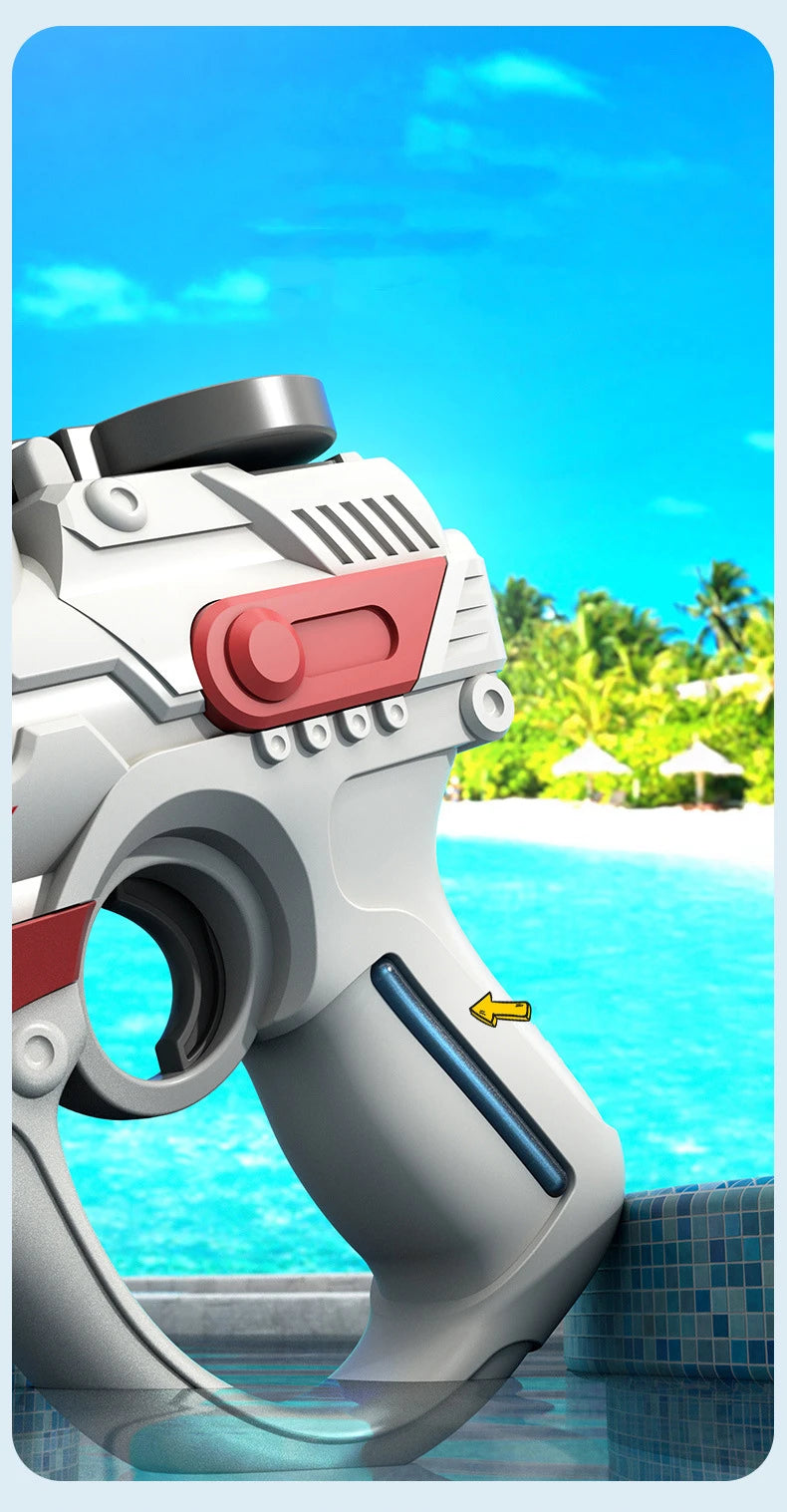 Summer Hot-Selling Electric Water Gun – Space Sci-Fi Design Water Toy for Kids, Fun Water Bat for Outdoor Play