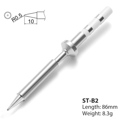 Pinecil V2 TS100/TS101 Soldering Iron Tips - Replacement Tips ST-B2, BC2, K, KU, J02, D24, C4 & I Series